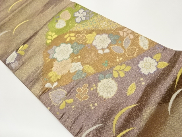 JAPANESE FUKURO OBI / WOVEN TSUJIGAHANA
